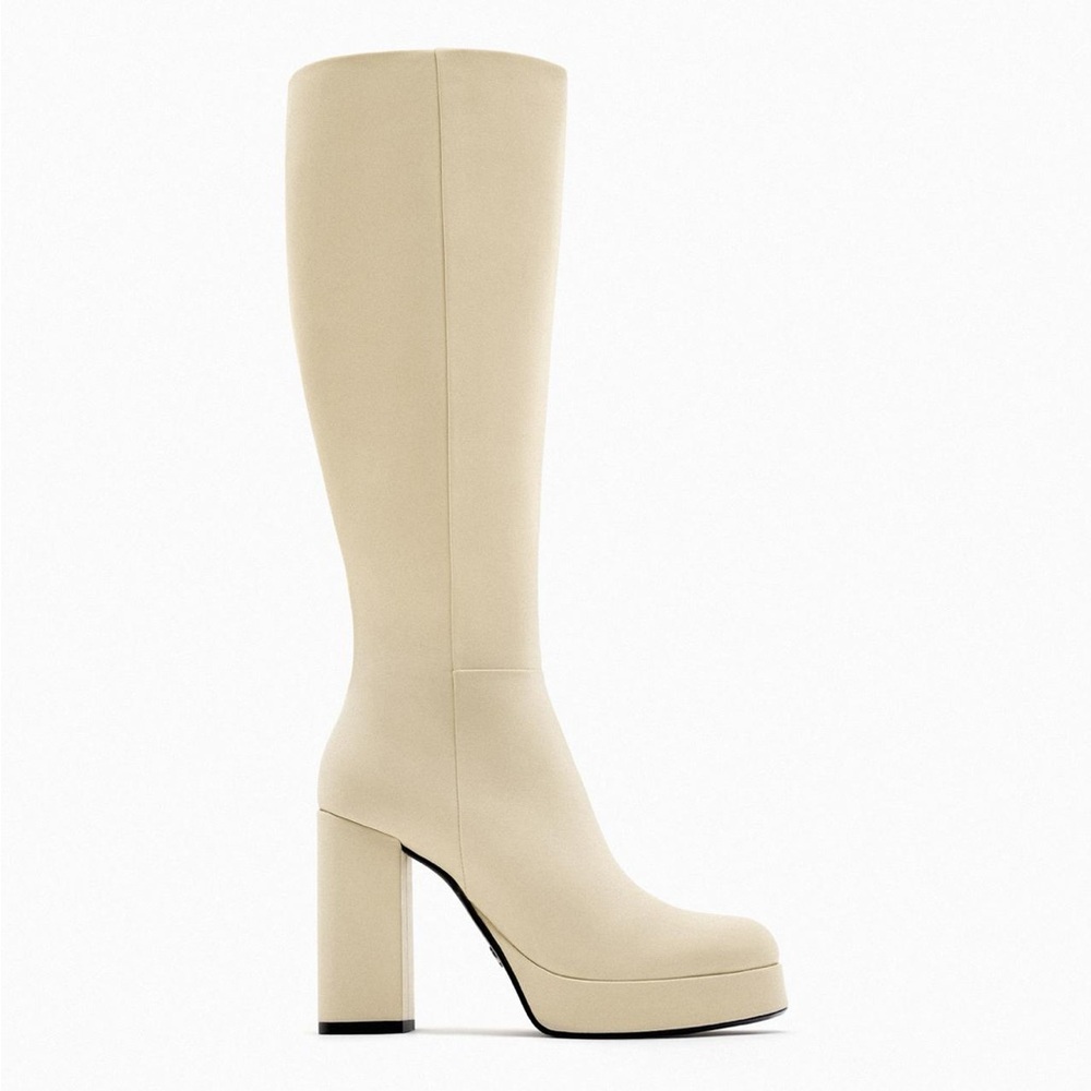 Zara knee high boots